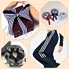 50 Yards Polyester Stripe Ribbons SRIB-WH0011-157B-6