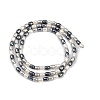 Electroplated Shell Pearl Beads Strands BSHE-H113-06B-02-2