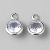 Alloy Micro Pave Cubic Zirconia Pendant FIND-WH0432-12C-P-1