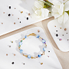 60Pcs 15 Style PVD Vacuum Plating 304 Stainless Steel Spacer Beads STAS-UN0022-40-2