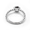 20Pcs Brass Adjustable Finger Cup Peg Ring Settings KK-SC0003-31-3