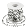 Aluminium Twisted Curb Chains CHA-YW0001-01S-4