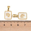 Constellations Natural White Shell Pendants STAS-M338-01L-G-3