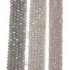 Electroplate Glass Beads Strands EGLA-A044-J4mm-L10-2