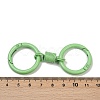Alloy Spring Gate Clasps PALLOY-Q009-01G-3