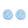 Opaque Acrylic Beads LS-OACR-G016-07E-2
