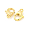 Brass Lobster Claw Clasps KK-K382-03B-G-2