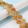 Natural Topaz Jade Beads Strands G-M418-D08-01-2