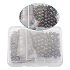 Brass Beads KK-TA0007-50B-5