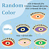 200Pcs Handmade Polymer Clay Beads CLAY-SC0001-50-2