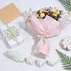 Cotton Stripe Pattern Ribbon OCOR-WH0078-550D-4