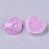 Transparent Epoxy Resin Cabochons CRES-T020-02B-3
