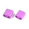 2-Hole Baking Paint Glass Seed Beads SEED-S023-17C-15-2