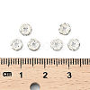 Brass Rhinestone Spacer Beads RB-A014-L5mm-01S-3