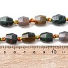 Natural Indian Agate Beads Strands G-A311-A01-01-5