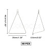 Unicraftale 304 Stainless Steel Wire Pendants STAS-UN0016-04P-4