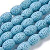 Natural Lava Rock Beads Strands G-F643-B-M-2