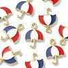 Alloy Enamel Pendants ENAM-YW0002-23-2