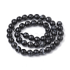 Natural Striped Agate/Banded Agate Beads Strands G-S281-51D-10mm-2