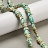 Synthetic Turquoise Beads Strands TURQ-F019-01I-1