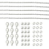 DIY Brass Chain Extender/End Chains Making Kits DIY-FS0005-61P-1