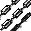 304 Stainless Steel Rectangle Link Chains CHS-Z007-17B-1