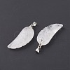 Natural Quartz Crystal Pendants G-I314-01P-05-3