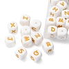 26Pcs 26 Styles Silicone Beads SIL-YW0001-06-3