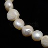 Natural Cultured Freshwater Pearl Beads Strands X-PEAR-L001-A-01-2