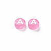 Transparent Acrylic Beads TACR-N002-04I-2