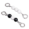 2Pcs 2 Styles Alloy Bag Strap Chains Extender FIND-GF0001-83-1