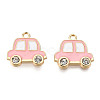 Alloy Enamel Pendants ENAM-S119-015B-2