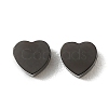 Valentine's Day 304 Stainless Steel Beads SA-E001-02EB-02-1