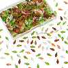 600Pcs 6 Colors Transparent Acrylic Charms TACR-TADJ0001-03-2