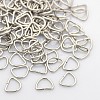 Tarnish Resistant 304 Stainless Steel Triangle Rings STAS-N040-03A-2