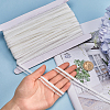 25M Knitted Fish Line Nylon Elastic Lace Trim OCOR-GF0003-74A-3