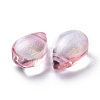 Transparent Glass Charms GGLA-M004-05B-05-3