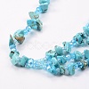 Synthetic Turquoise and Glass Seed Beads Tiered Necklaces X-NJEW-K100-05E-3