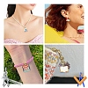 20Pcs 10 Styles Alloy Enamel Pendants ENAM-YW0009-32-6