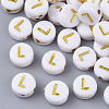 Plating Acrylic Beads PACR-R242-01L-1