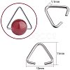 Iron Open Jump Rings IFIN-PH0023-42P-2