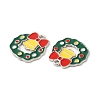 Christmas Alloy Enamel Pendants ENAM-D050-13G-01P-2