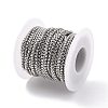 Tarnish Resistant 304 Stainless Steel Box Chains CHS-L017-07B-3