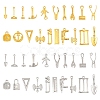 20Pcs 20 Style Rack Plating Alloy Pendants FIND-YW0007-52-2