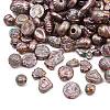 Antiqued Acrylic Beads AC-CBAAA05-01E-2