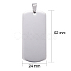 Tarnish Resistant 304 Stainless Steel Big Pendants LS-STAS-I140-19B-S-3