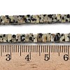 Natural Dalmatian Jasper Beads Strands G-A280-C07-01-6