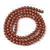 Natural Red Jasper Beads Strands G-F748-H01-02-3