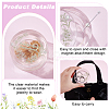 Transparent Acrylic Ring Display Boxes with Magnetic Lid CON-WH0095-116C-4