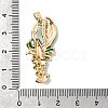 Brass Enamel Pendants KK-A277-03G-01-3